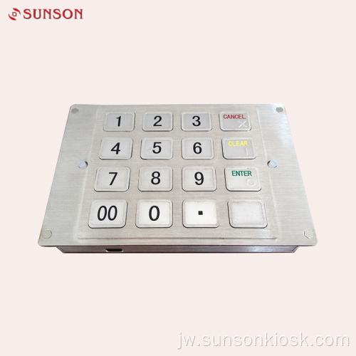PCI V2 disetujoni keyboard kanggo Card Vending Machine